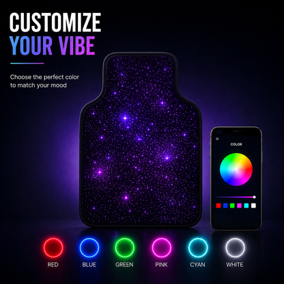 StarMat RGB – Универсална многоцветна LED постелка (2бр)